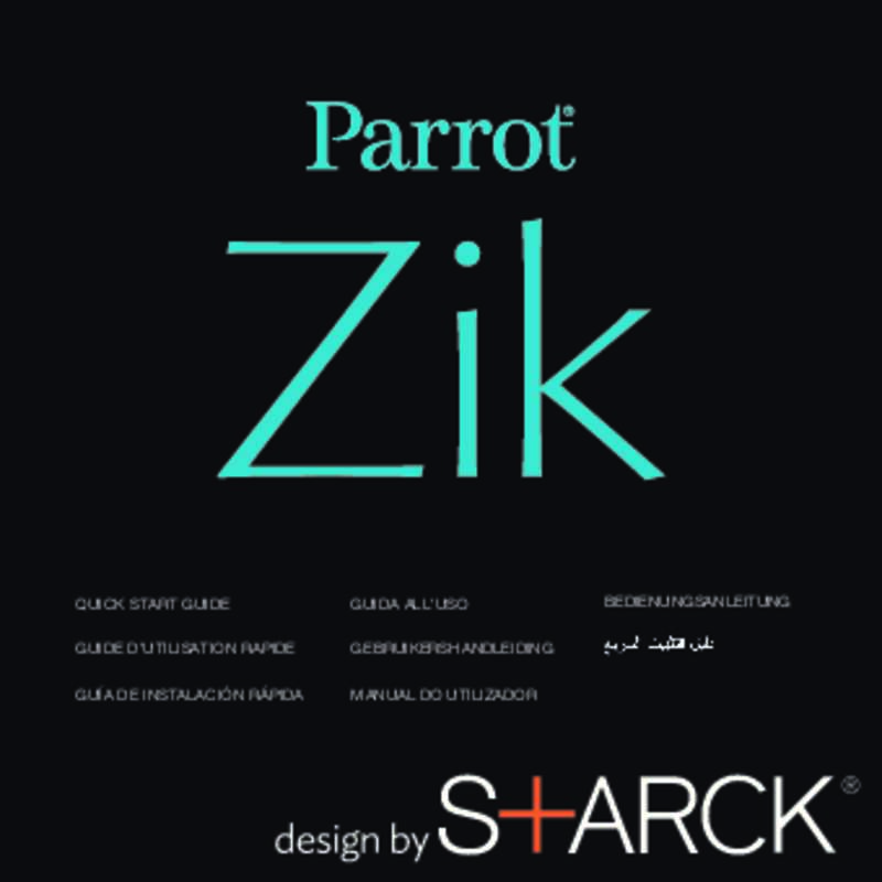 Guide utilisation PARROT ZIK  de la marque PARROT