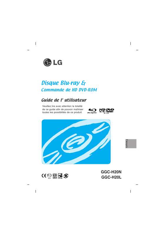 Guide utilisation LG GGC-H20L  de la marque LG