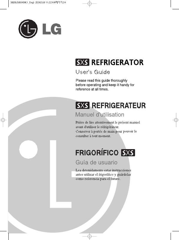 Guide utilisation LG GR-B1961TQA  de la marque LG