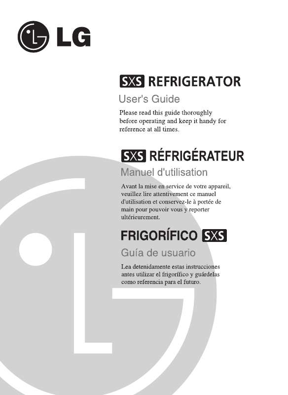 Guide utilisation LG GRP-2384-KGDA  de la marque LG