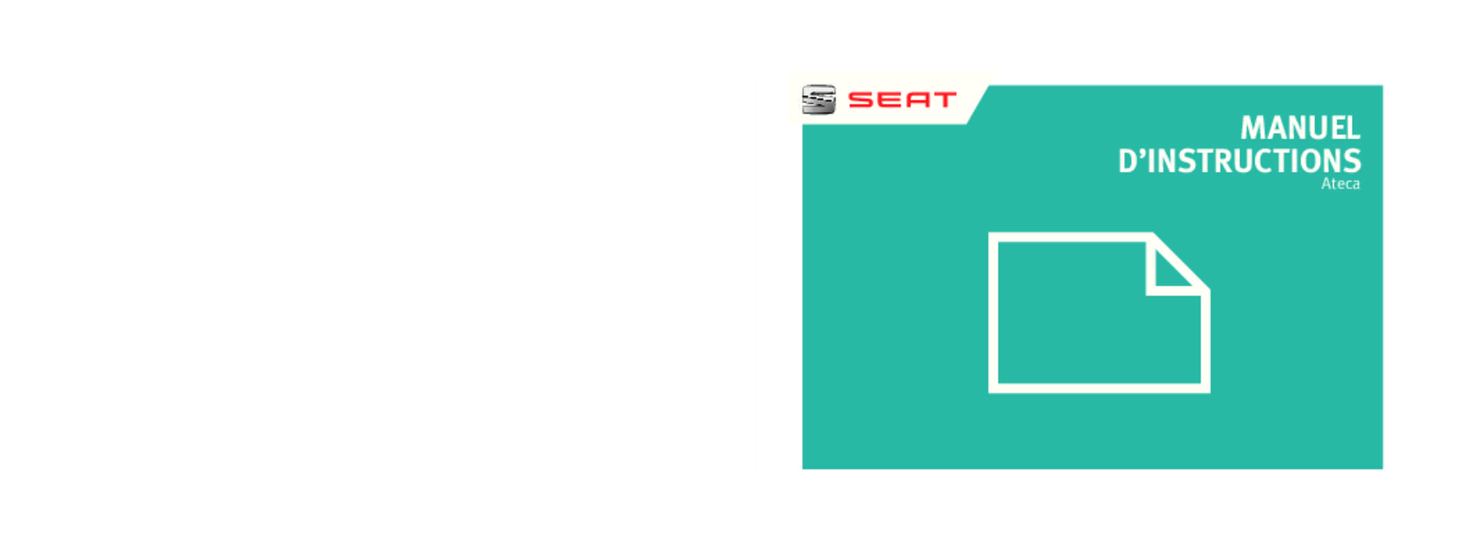 Guide utilisation SEAT ATECA  de la marque SEAT
