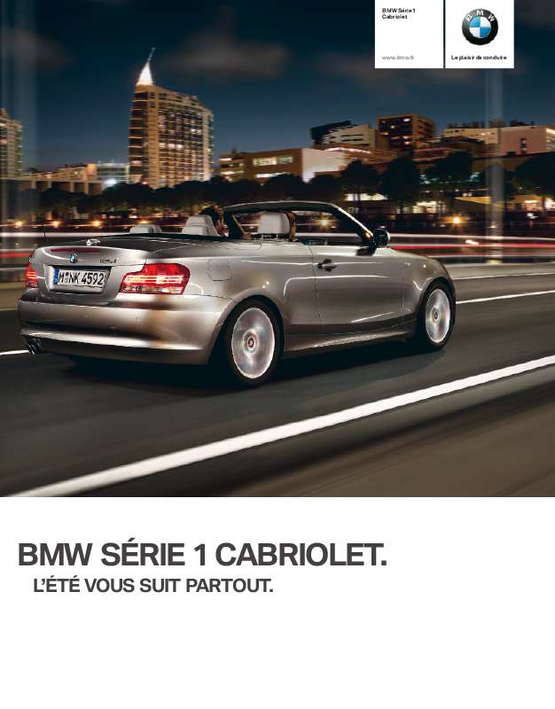Guide utilisation BMW 118I CABRIOLET  de la marque BMW