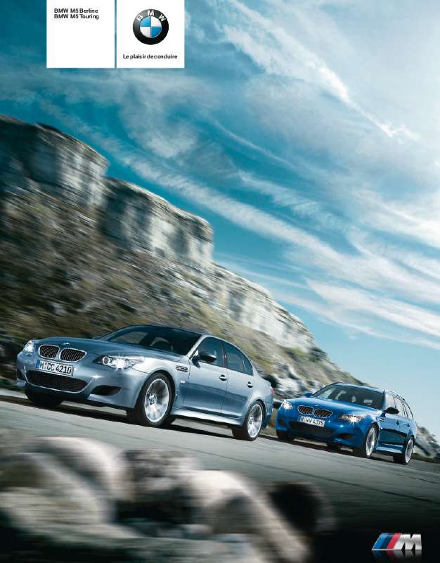Guide utilisation BMW M5  de la marque BMW