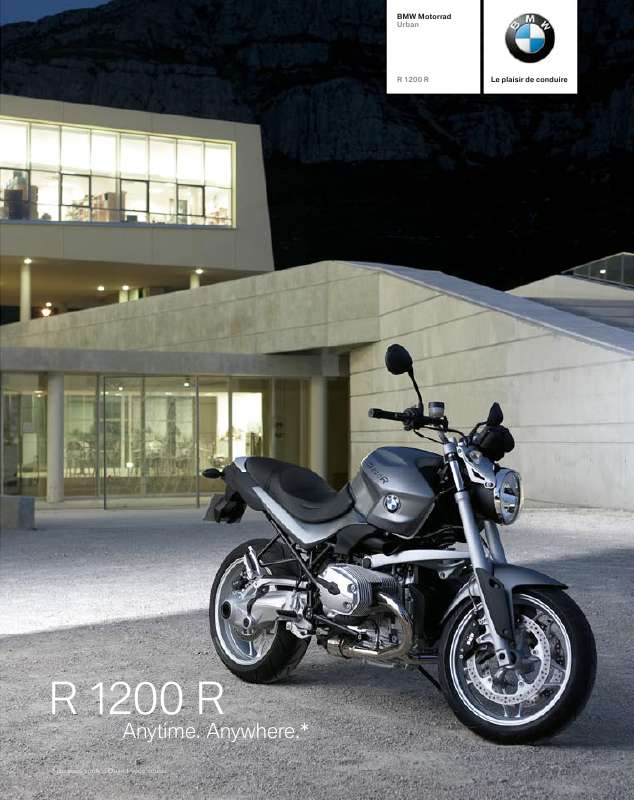 Guide utilisation BMW R 1200 R  de la marque BMW
