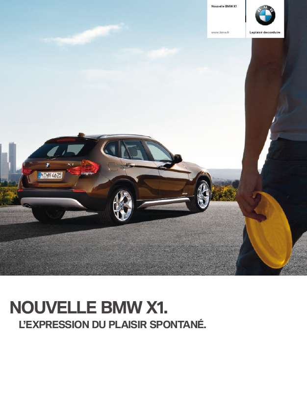 Guide utilisation BMW X1  de la marque BMW