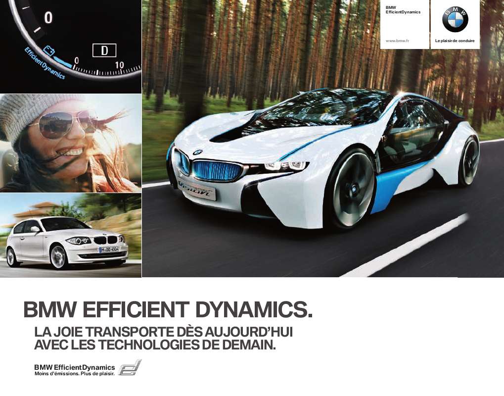 Guide utilisation BMW EFFICIENTDYNAMICS  de la marque BMW