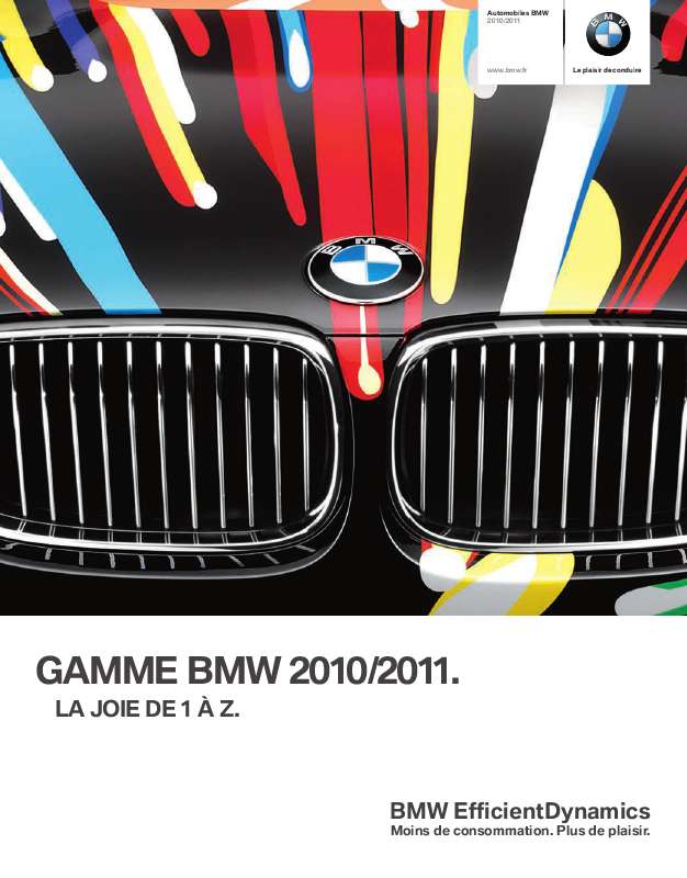 Guide utilisation BMW GAMME  de la marque BMW