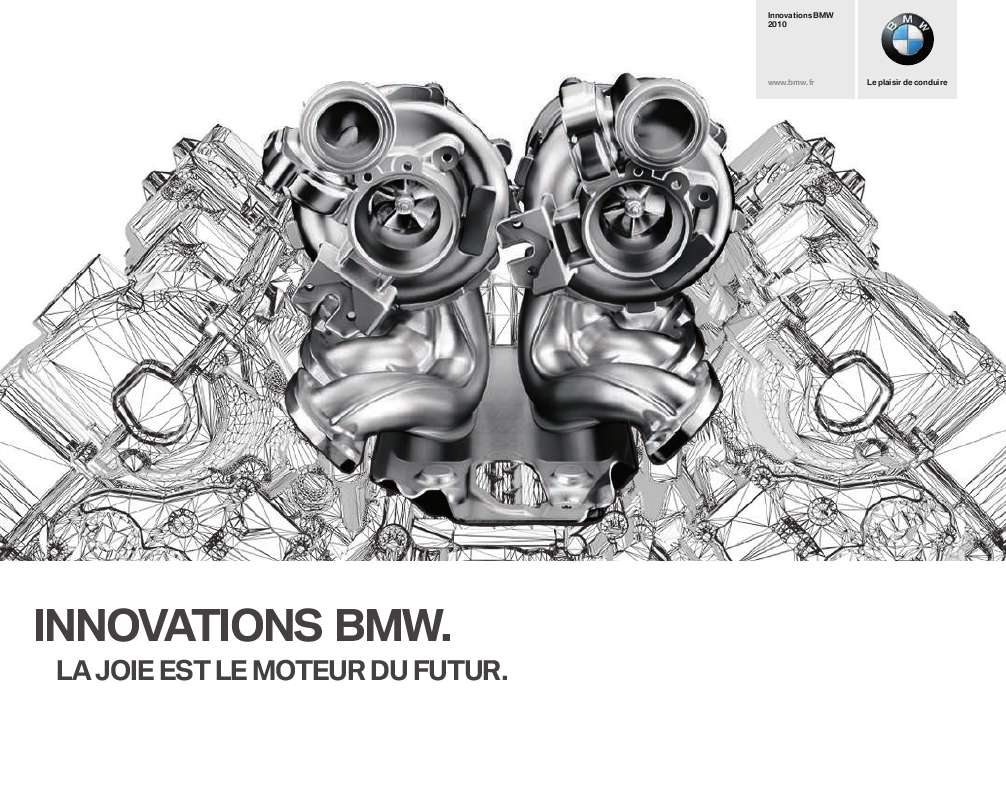 Guide utilisation BMW INNOVATION  de la marque BMW