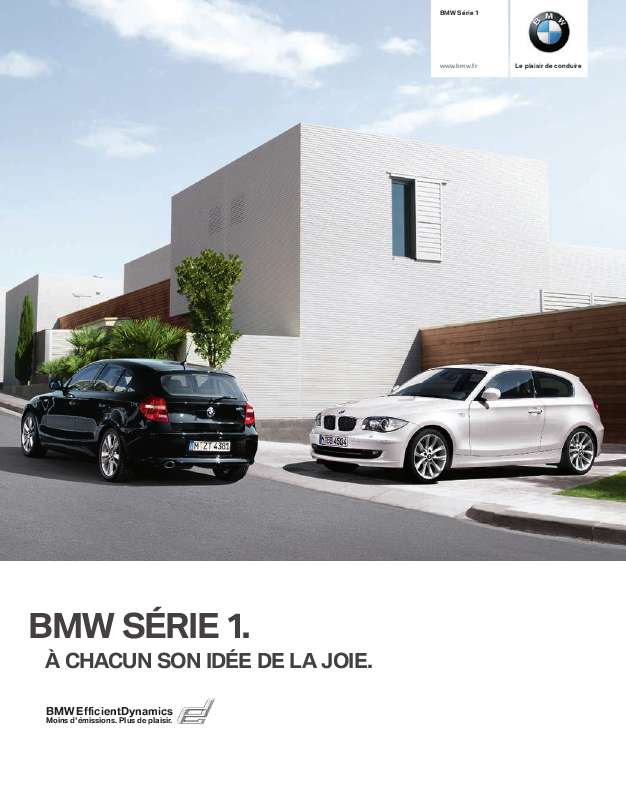 Guide utilisation BMW SÉRIE 1 3 & 5 PORTES  de la marque BMW