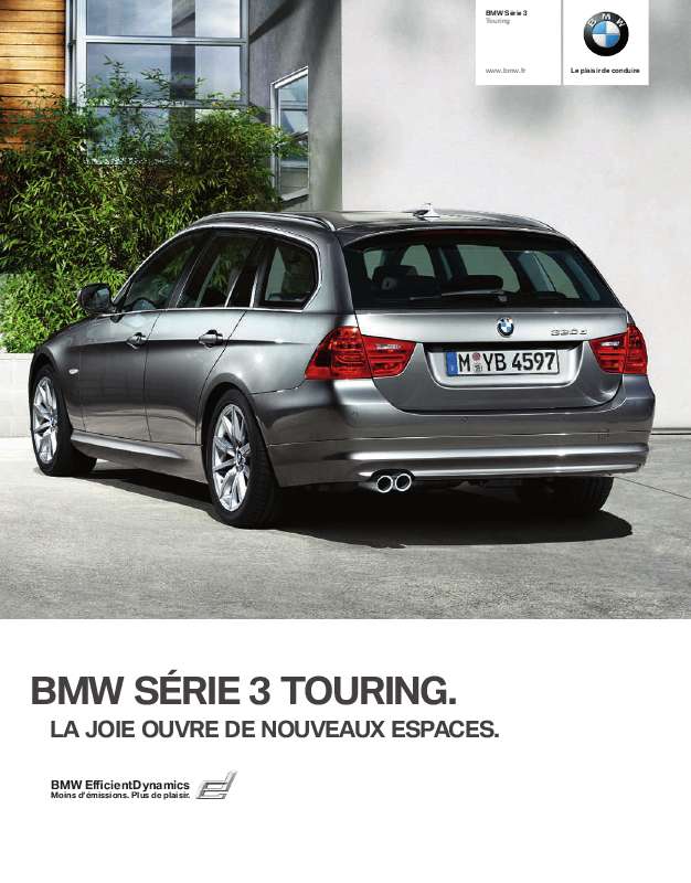 Guide utilisation BMW SÉRIE 3 TOURING  de la marque BMW