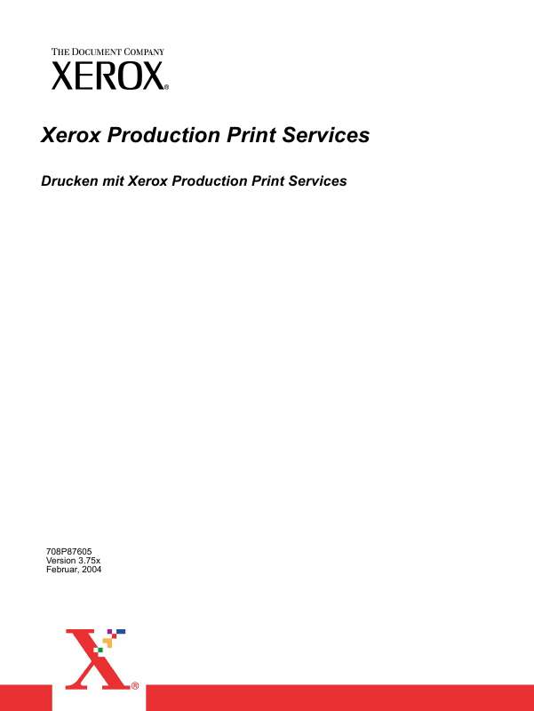 Guide utilisation  XEROX DOCUPRINT 4890 HIGHLIGHT  de la marque XEROX