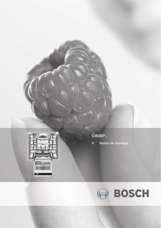 Guide utilisation  BOSCH CIB36P00  de la marque BOSCH