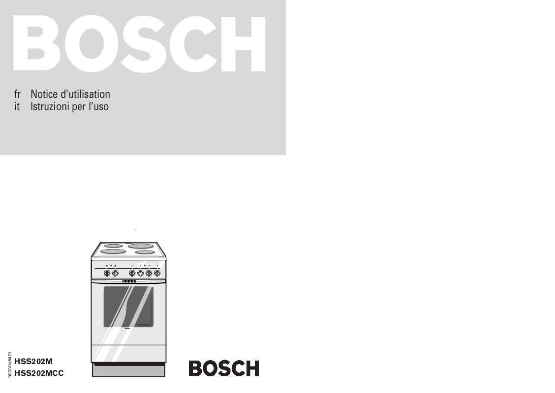 Guide utilisation  BOSCH HSS202M  de la marque BOSCH