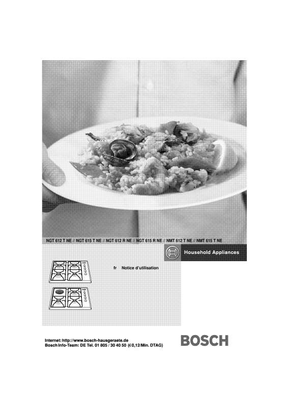 Guide utilisation  BOSCH NMT615TNE  de la marque BOSCH