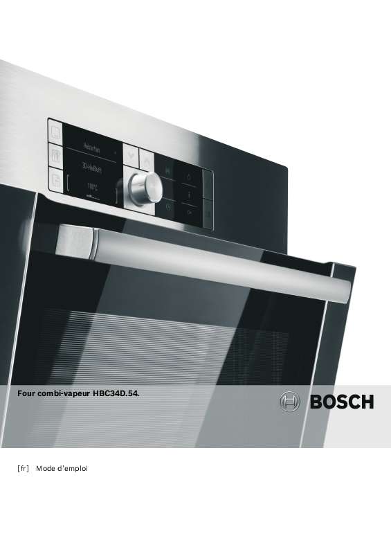 Guide utilisation BOSCH HBC34D554B de la marque BOSCH