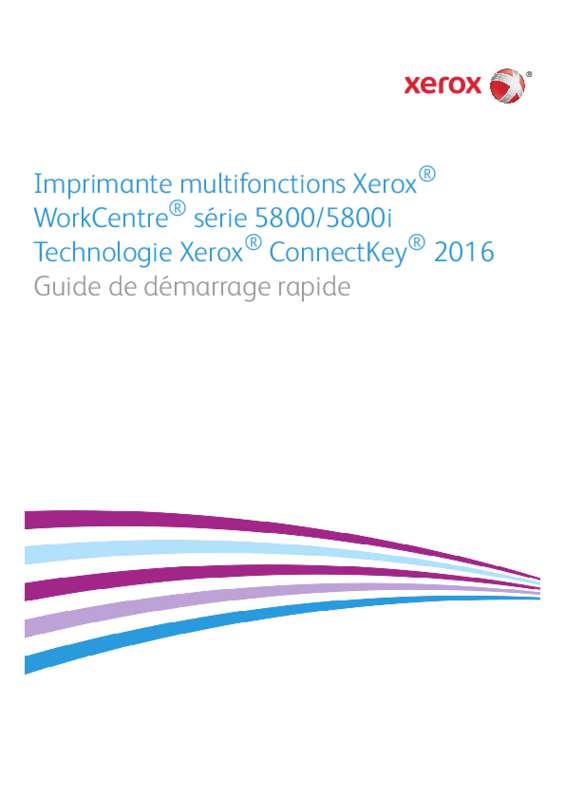 Guide utilisation  XEROX WORKCENTRE 5865I 5875I 5890I  de la marque XEROX