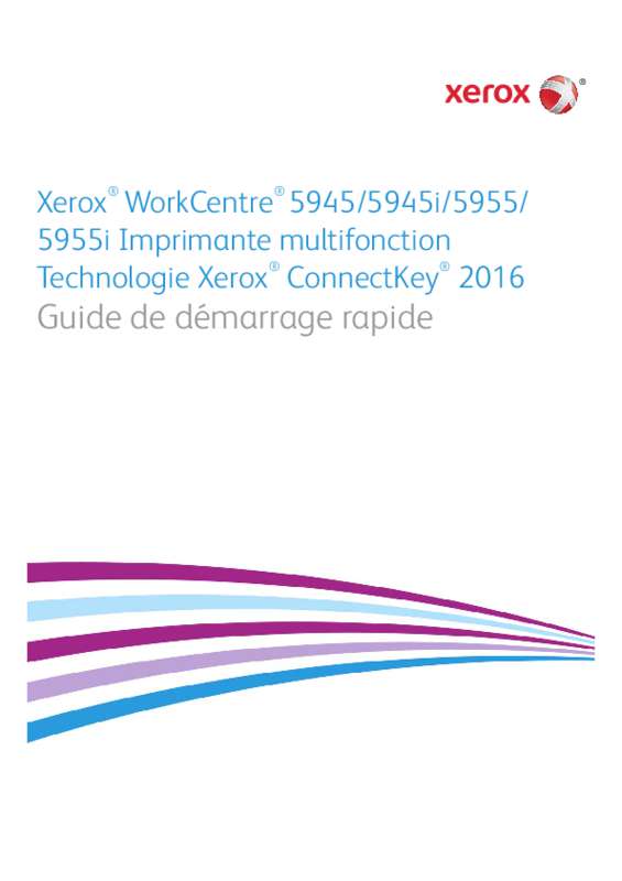 Guide utilisation  XEROX WORKCENTRE 5945I 5955I  de la marque XEROX
