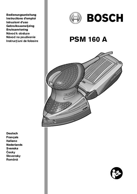 Guide utilisation BOSCH PSM 160A  de la marque BOSCH