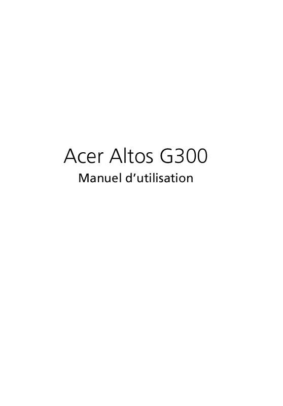 Guide utilisation  ACER AAG300  de la marque ACER