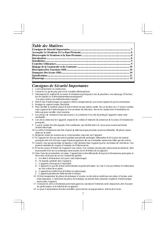 Guide utilisation ACER AC501  de la marque ACER