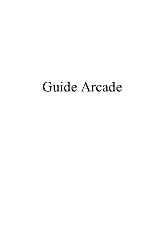 Guide utilisation  ACER ARCADE  de la marque ACER
