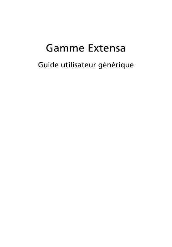 Guide utilisation ACER EXTENSA 5235  de la marque ACER