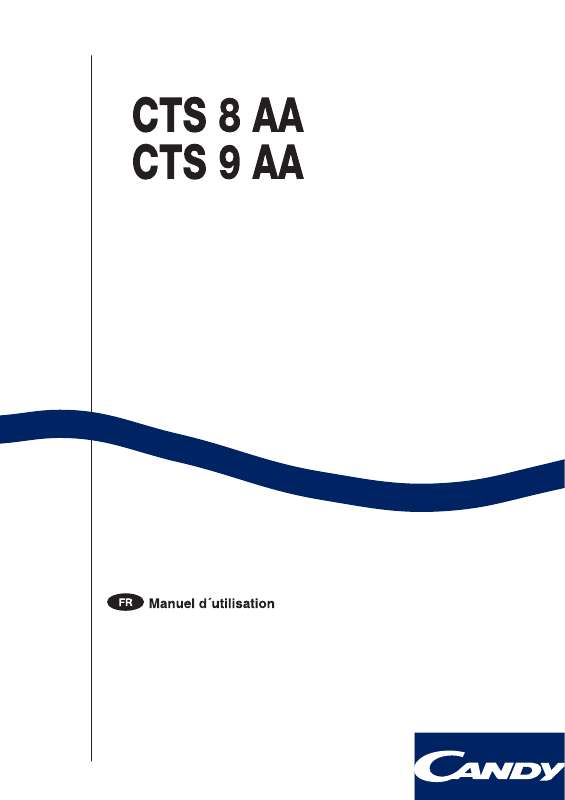 Guide utilisation  CANDY CTS 8 AA  de la marque CANDY