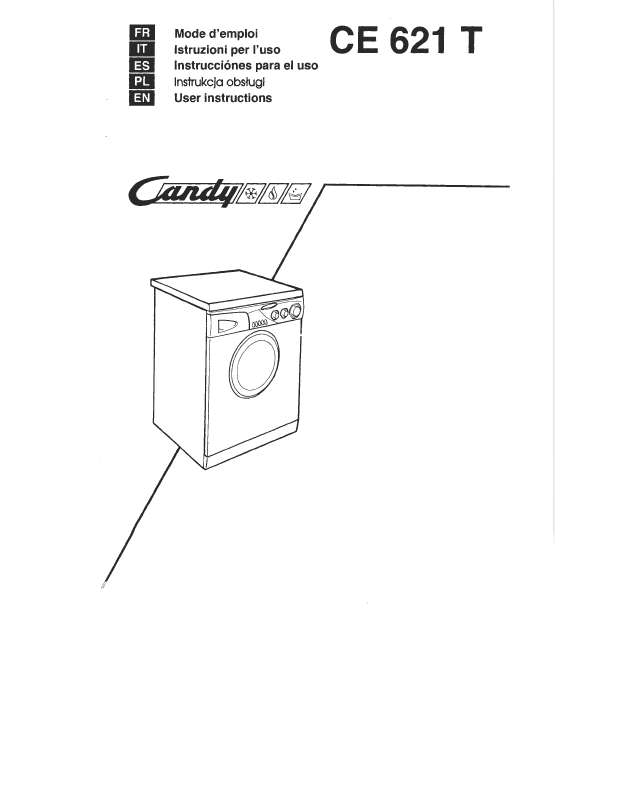 Guide utilisation  CANDY CE621 T  de la marque CANDY