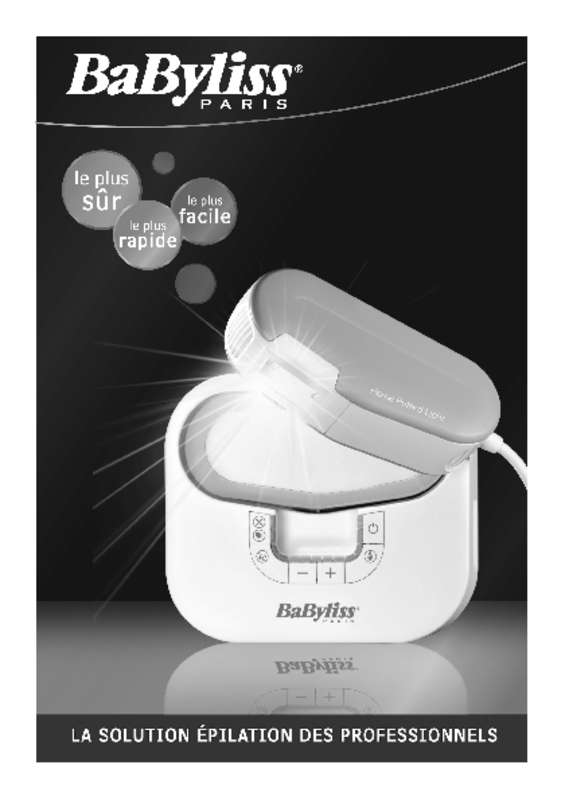 Guide utilisation BABYLISS G900E HPL  de la marque BABYLISS