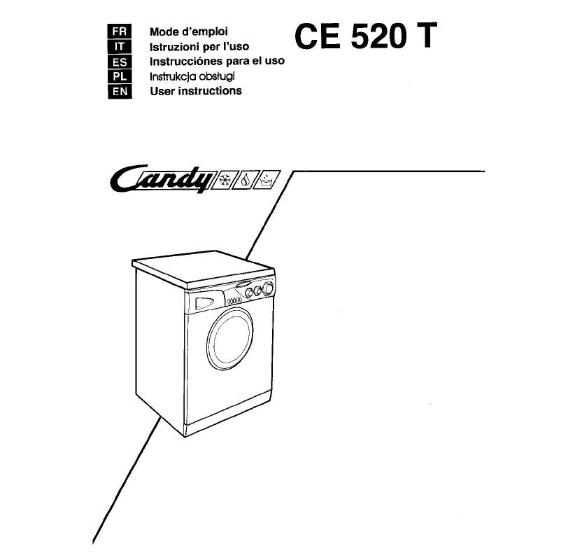 Guide utilisation  CANDY CE 520 T  de la marque CANDY