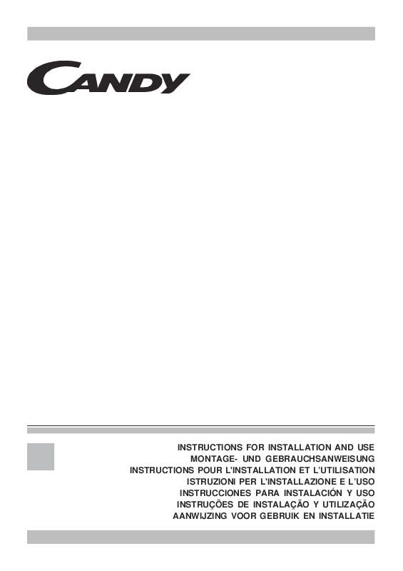 Guide utilisation  CANDY CBG 640  de la marque CANDY