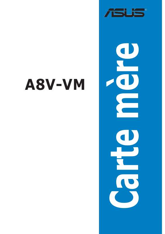 Guide utilisation  ASUS A8V-VM  de la marque ASUS