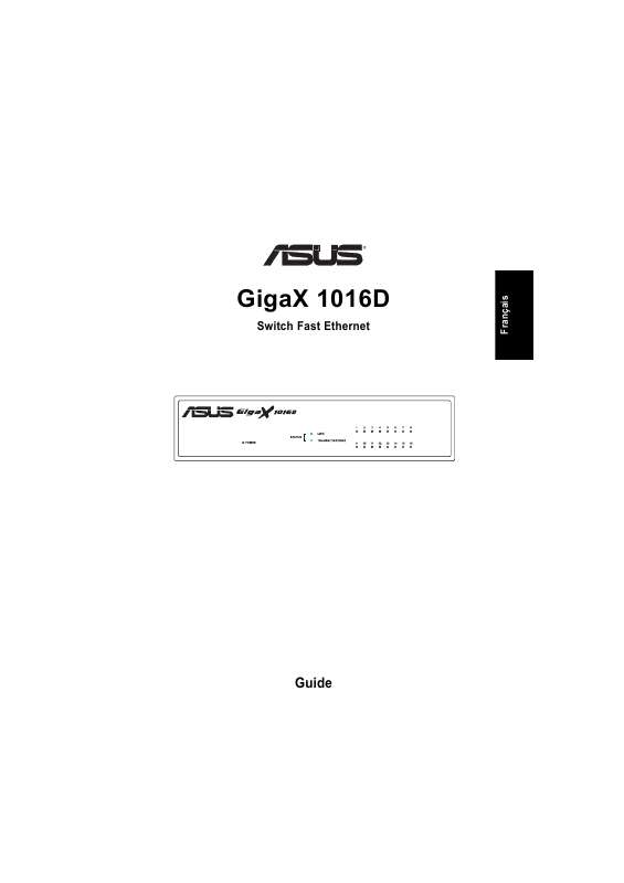 Guide utilisation  ASUS GIGAX 1016D  de la marque ASUS