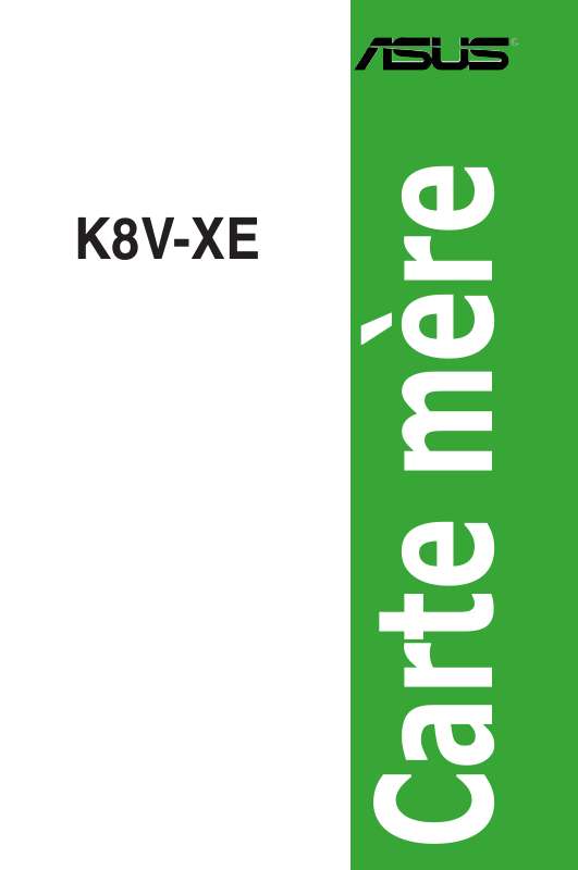 Guide utilisation  ASUS K8V-XE  de la marque ASUS
