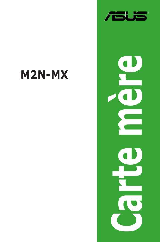 Guide utilisation ASUS M2N-MX  de la marque ASUS