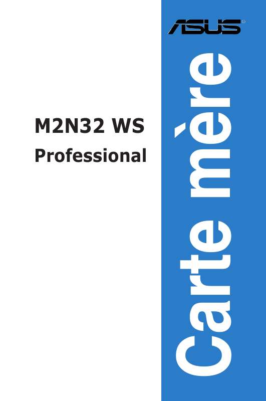 Guide utilisation  ASUS M2N32-WS-PRO  de la marque ASUS
