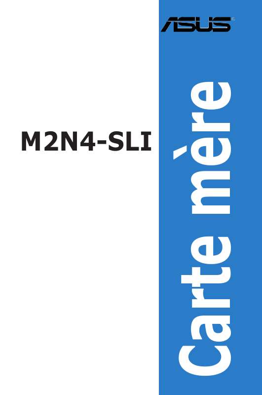 Guide utilisation ASUS M2N4-SLI  de la marque ASUS
