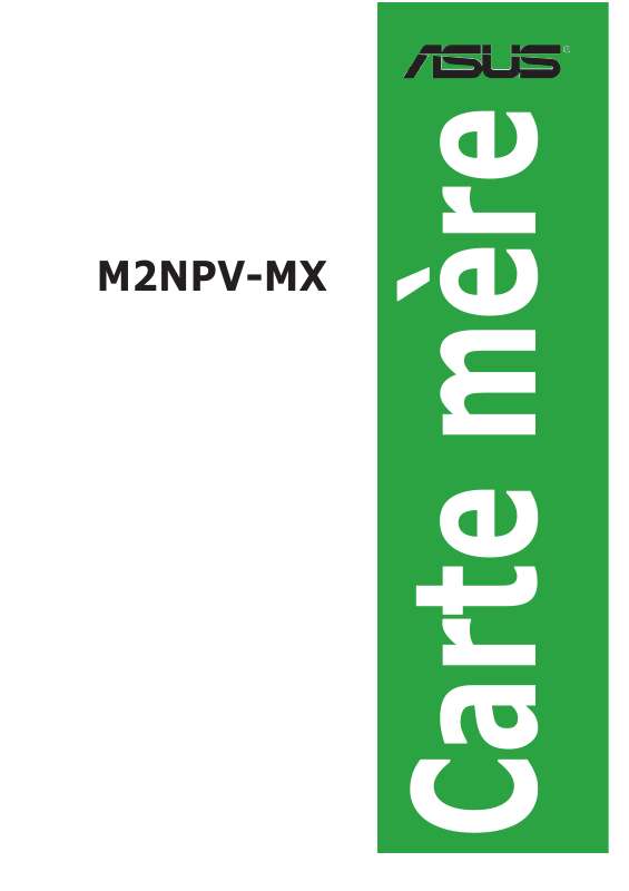 Guide utilisation  ASUS M2NPV-MX  de la marque ASUS