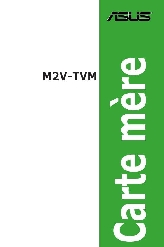 Guide utilisation ASUS M2V-TVM  de la marque ASUS