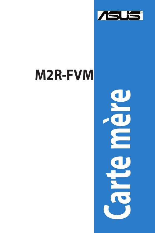 Guide utilisation  ASUS M2R-FVM  de la marque ASUS