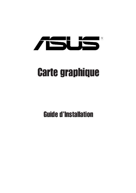 Guide utilisation  ASUS V8200  de la marque ASUS