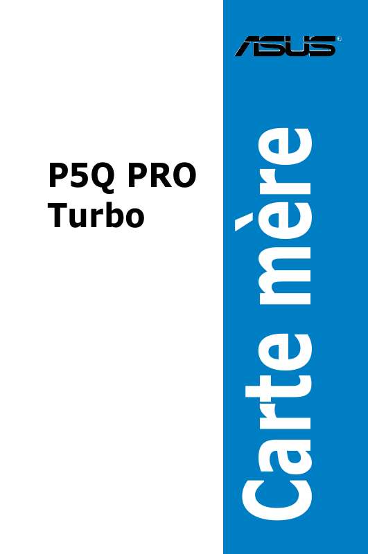 Guide utilisation ASUS P5Q PRO TURBO  de la marque ASUS