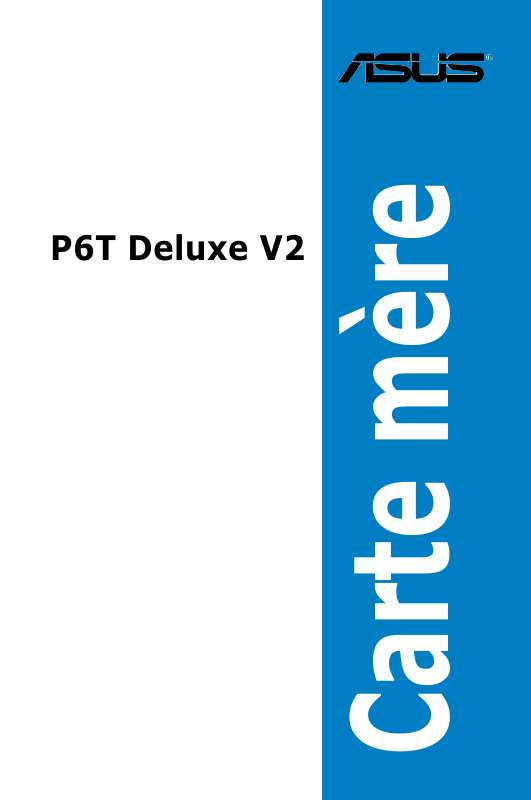 Guide utilisation ASUS P6T DELUXE V2  de la marque ASUS