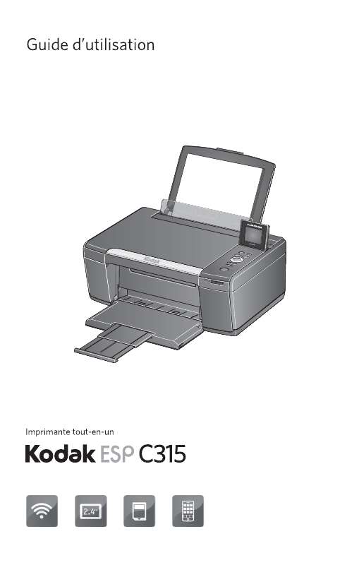 Guide utilisation KODAK ESP C315  de la marque KODAK