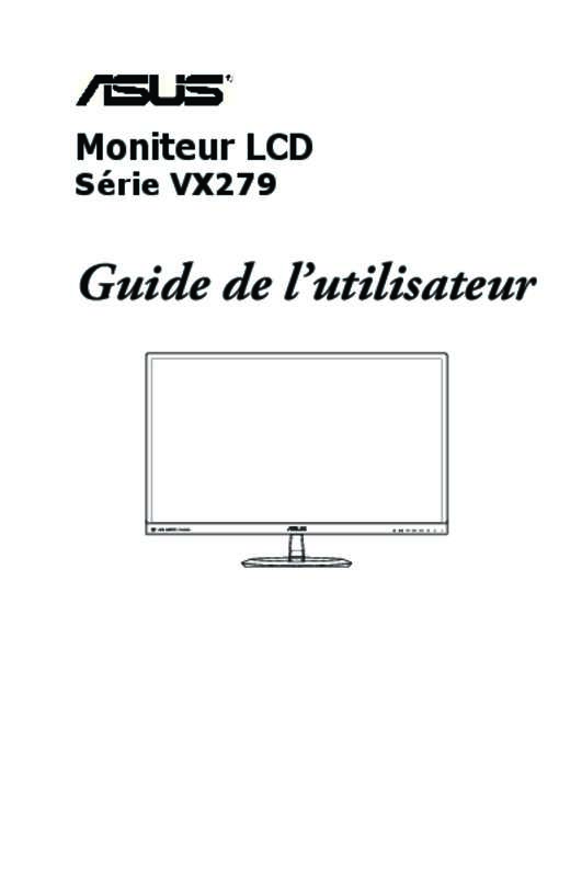 Guide utilisation ASUS VX279Q  de la marque ASUS