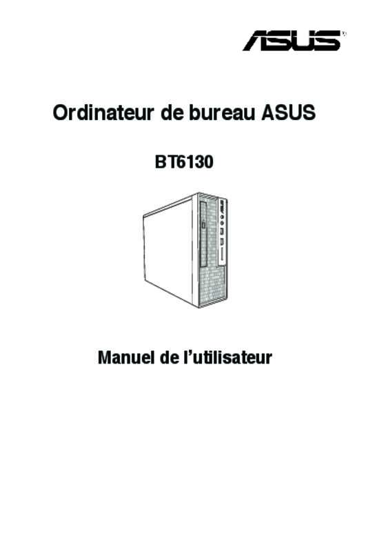 Guide utilisation ASUS BT6130-0G2120097B  de la marque ASUS