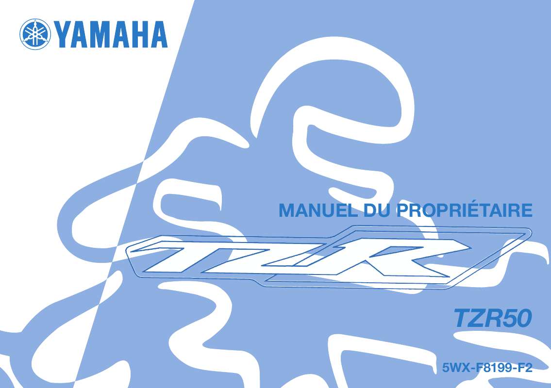 Guide utilisation  YAMAHA TZR50  de la marque YAMAHA