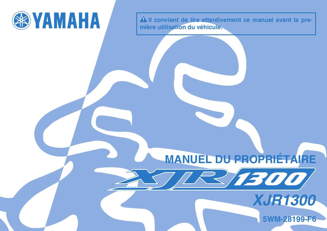 Guide utilisation  YAMAHA XJR1300  de la marque YAMAHA