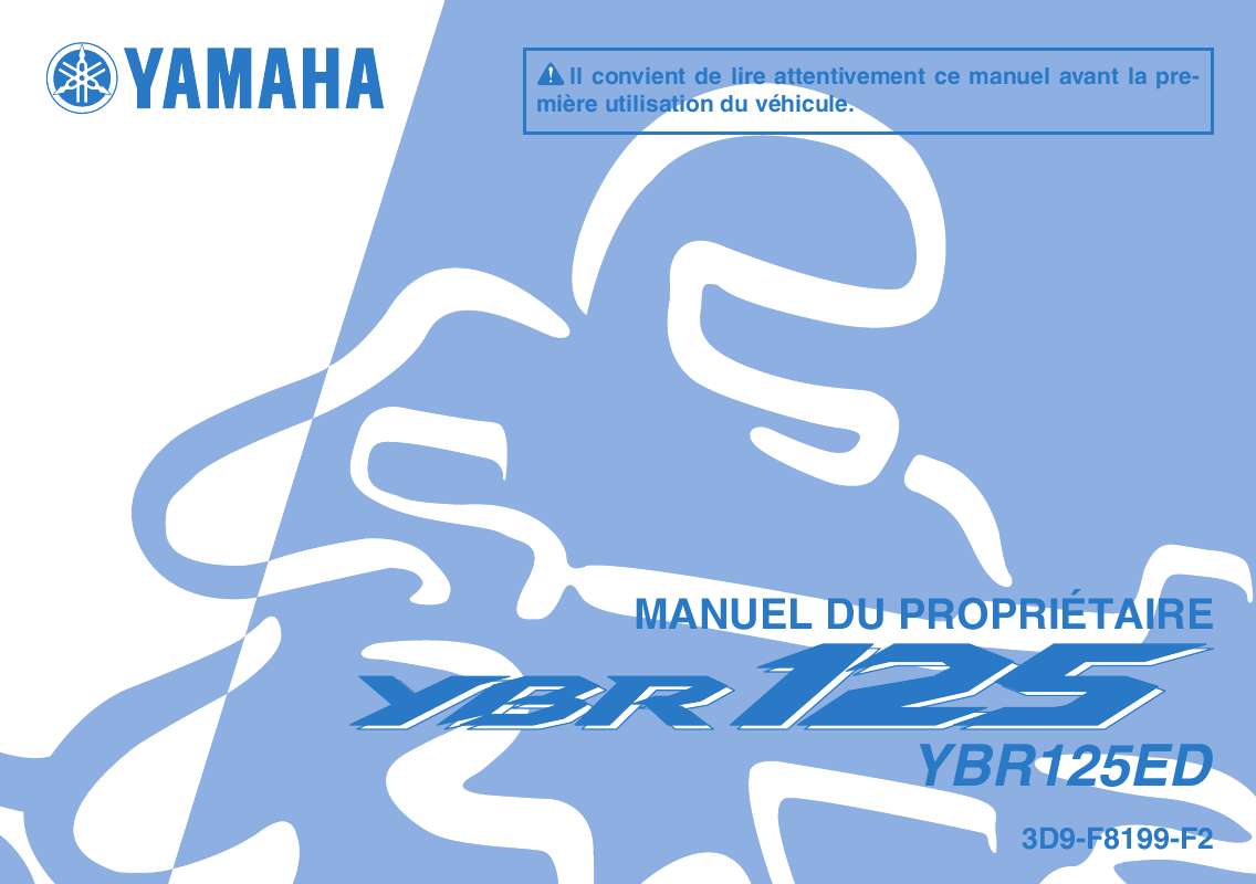 Guide utilisation  YAMAHA YBR125  de la marque YAMAHA