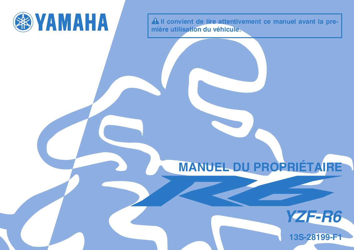 Guide utilisation YAMAHA YZF-R6-2009  de la marque YAMAHA